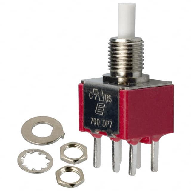700DP7B10M2QEH SWITCH PUSHBUTTON DPDT 3A 120V
