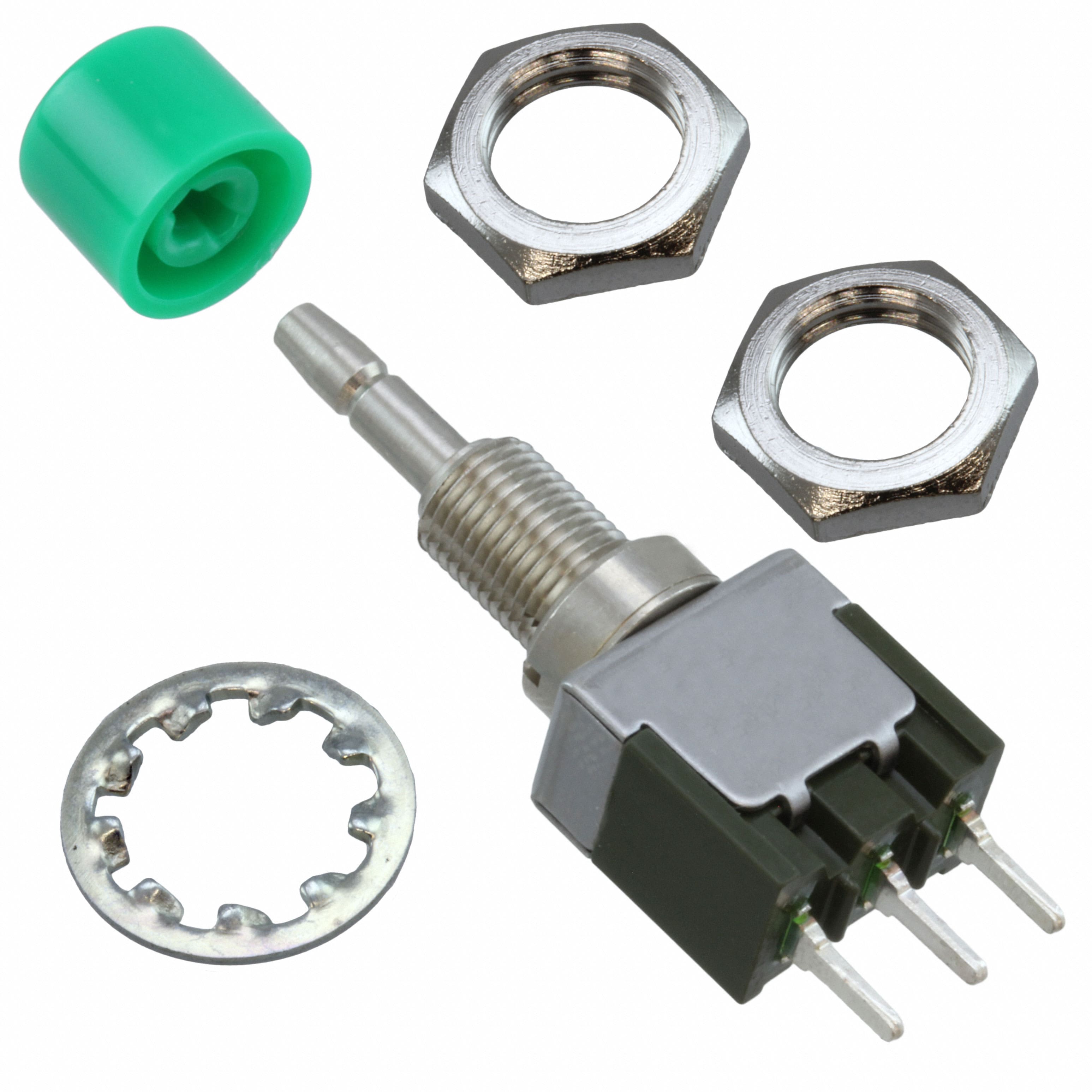 MB2011LS1W03-CF SWITCH PUSHBUTTON SPDT 6A 125V