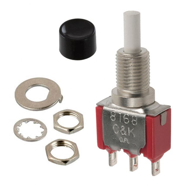 8168S2HZQE2 SWITCH PUSHBUTTON SPDT 6A 120V