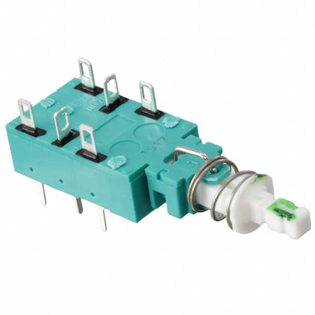 NE182UEE6AMP SWITCH PUSHBUTTON DPDT 6A 250V