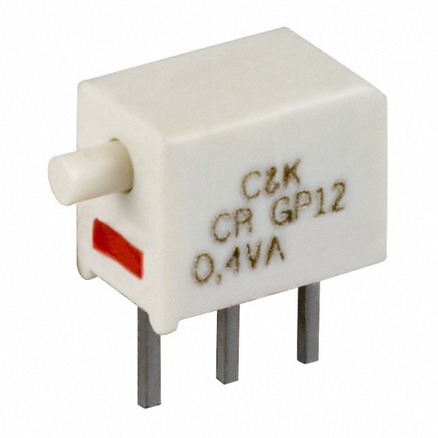 GP12MCBE SWITCH PUSH SPDT 0.4VA 20V