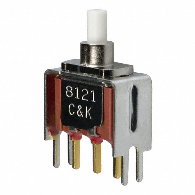 8125SD3V3BE SWITCH PUSH SPDT 0.4VA 20V