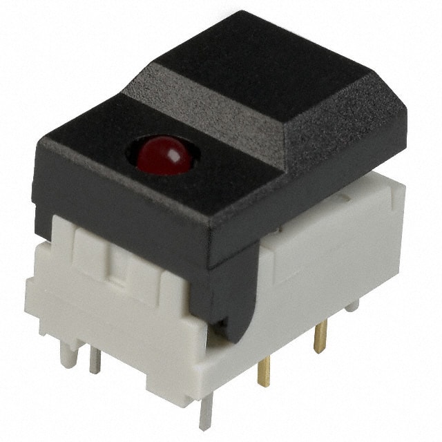 SERL BK RD 7.62 AU OA SWITCH PUSH SPDT 0.01A 24V