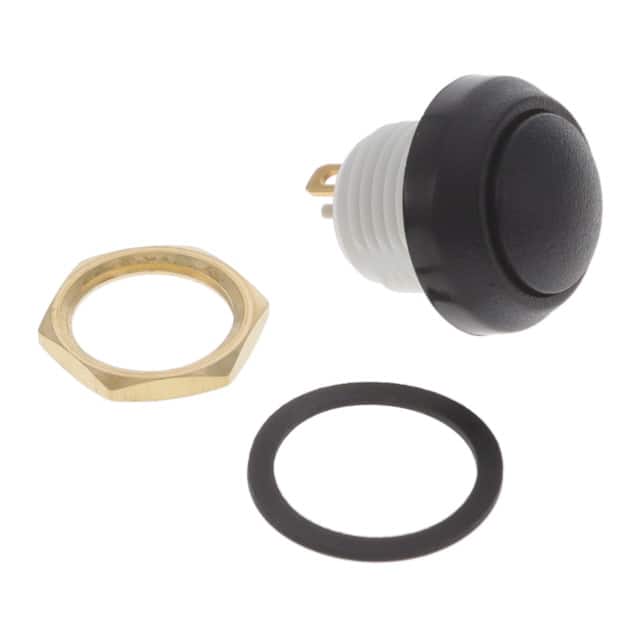 W48-2-RB-N-BK-B PBS 12MM SPST 0.1A 48V MAINTAIN