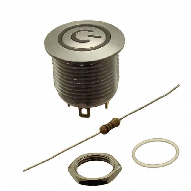 ATP16-DL5-306-B4SA-04G SWITCH ANTIVANDAL 16MM DOME RING