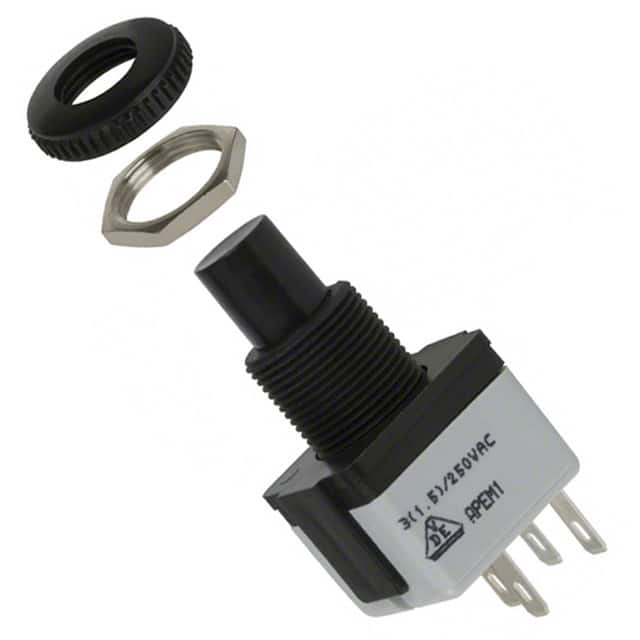 4741A02UU SWITCH PUSHBUTTON DPST 6A 125V