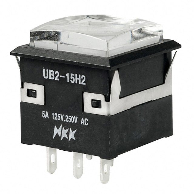 UB215KKW016CF-1JB SWITCH PUSHBUTTON SPDT 5A 125V