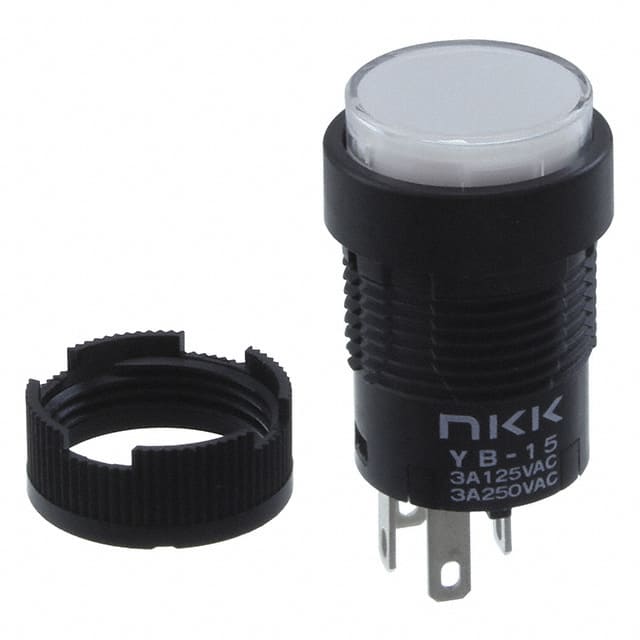 YB15CKW01-6G-JB SWITCH PUSHBUTTON SPDT 3A 125V