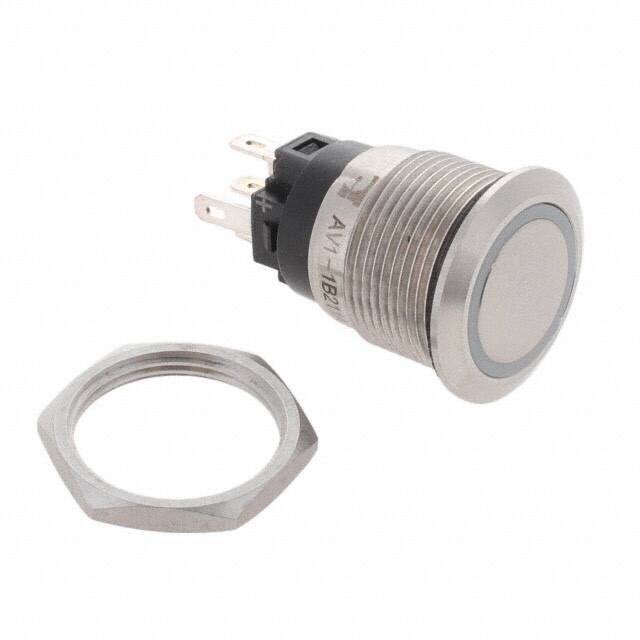 AV1-1B211A-R00 SWITCH PUSHBUTTON SPDT ALT ACTIO