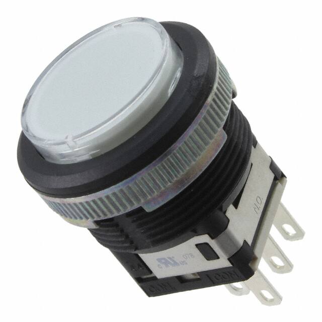 LB15WKW01-6B-JB SWITCH PUSHBUTTON SPDT 3A 125V