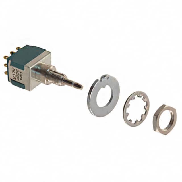 MPA306F SWITCH PUSHBUTTON 3PDT 6A 125V