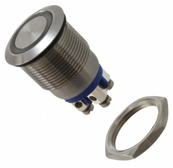 MPI002/TE/BL/6 SWITCH PUSH SPST-NO 0.05A 24V