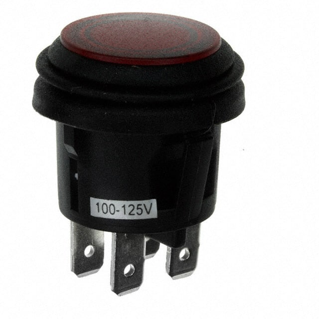 KFB3ALA2RBB SWITCH PUSH DPST 10A 125V
