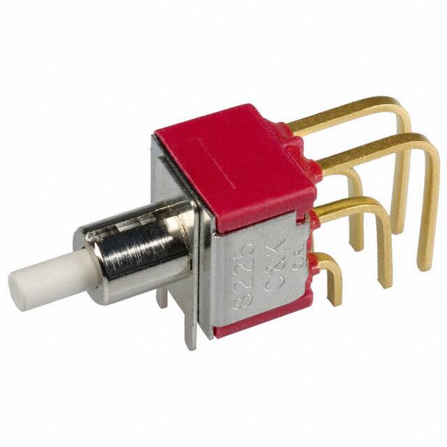 8225SD9AV2BE SWITCH PUSH DPDT 0.4VA 20V