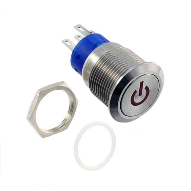 AV1910P324Q04 SWITCH PUSHBUTTON SPDT 3A 250V