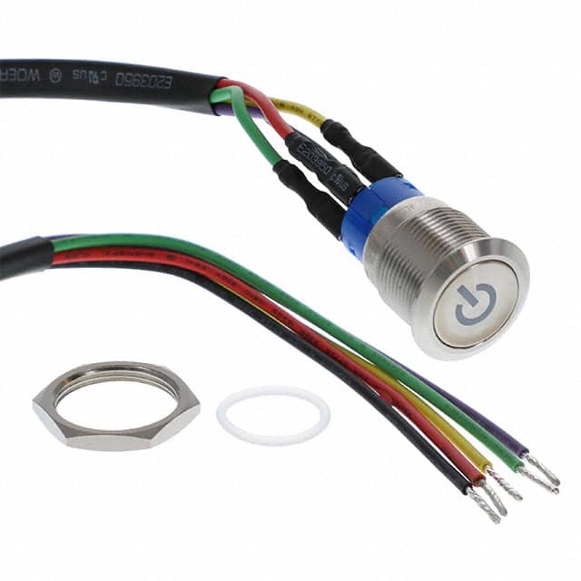 AV1910PA12T5Q04 SWITCH PUSHBUTTON SPDT 3A 250V