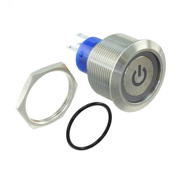 AV2511M324Q04 SWITCH PUSHBUTTON SPDT 3A 250V