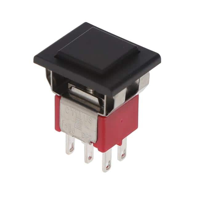 700DP7M1QEAP2BLKBLK SWITCH PB DPDT 3A 120V