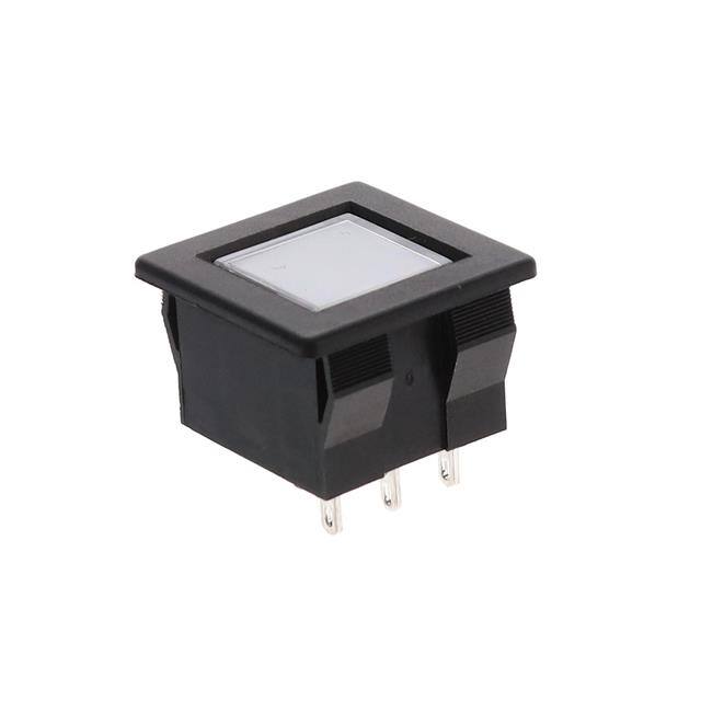 ULP12OAM1QPMCL1REDYEL SWITCH PUSHBUTTON SPDT 0.5A 250V