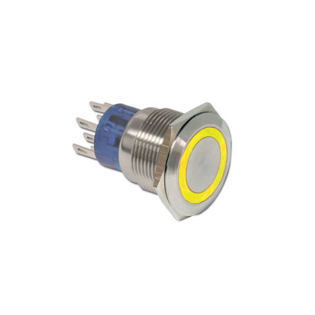 ULV7F2HSLL16L21 SWITCH PUSHBUTTON DPDT 3A 125V