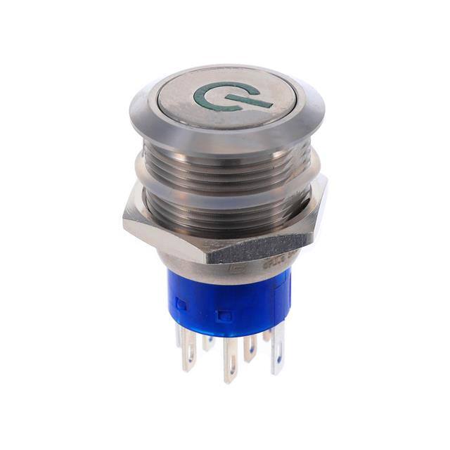 ULV4F2HSS531 SWITCH PUSHBUTTON DPDT 3A 125V
