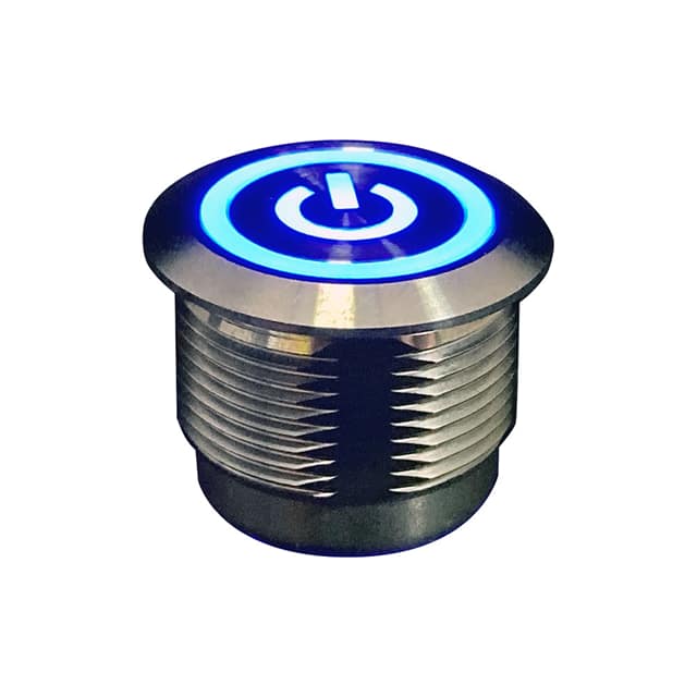 ATPS19SL0000M0SA04G W/O LED, 0V, RND, SPST, MOM, LUG