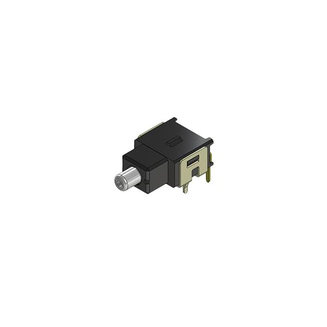 MPB02-1C00-R-D SPST, THROUGH HOLE, 0 MM PUSH, O