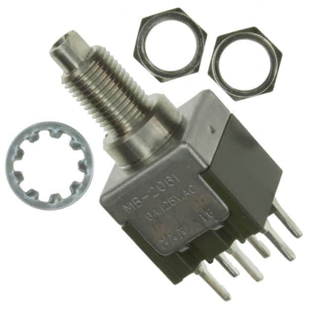 MB2061SS1W03 SWITCH PUSHBUTTON DPDT 6A 125V