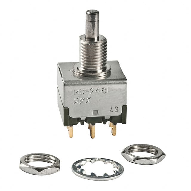 MB2461E1G01 SWITCH PUSH DPDT 0.4VA 28V