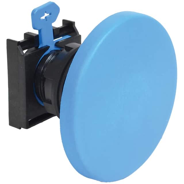 W22PB-JB-DG 22MM PB 60MM MUSH CAP BLUE, 1 DG