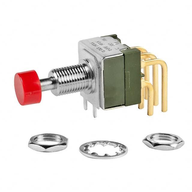 MB2461S1G30-HC SWITCH PUSH DPDT 0.4VA 28V