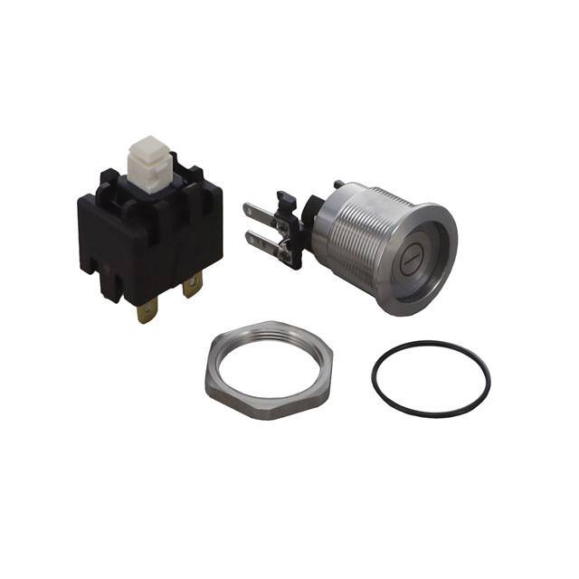 3-120-537 PUSH SWITCH BLUE LATCH
