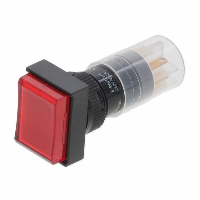 P16OAT11KREDRED SWITCH PUSHBUTTON SPDT 8A 125V