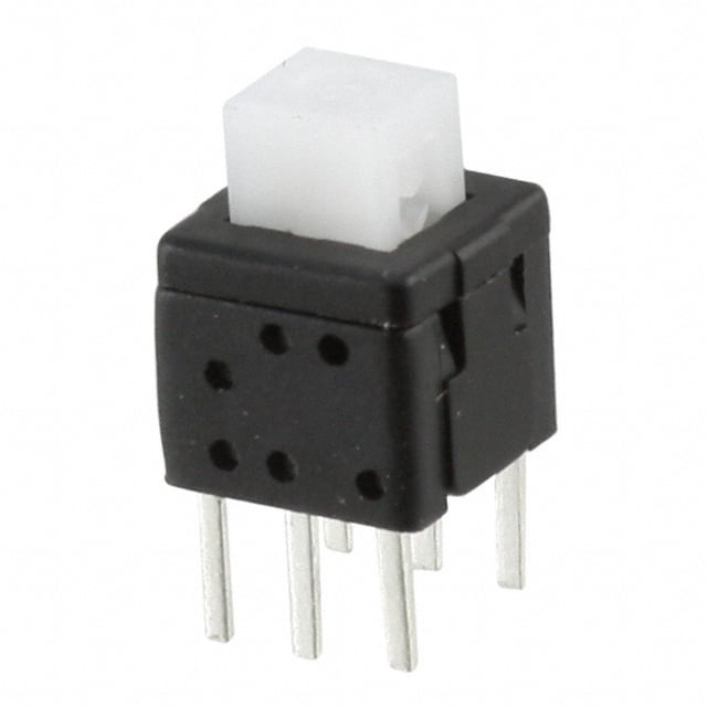 PS-2214-L NS PA SWITCH PUSHBUTTON DPDT 0.1A 30V