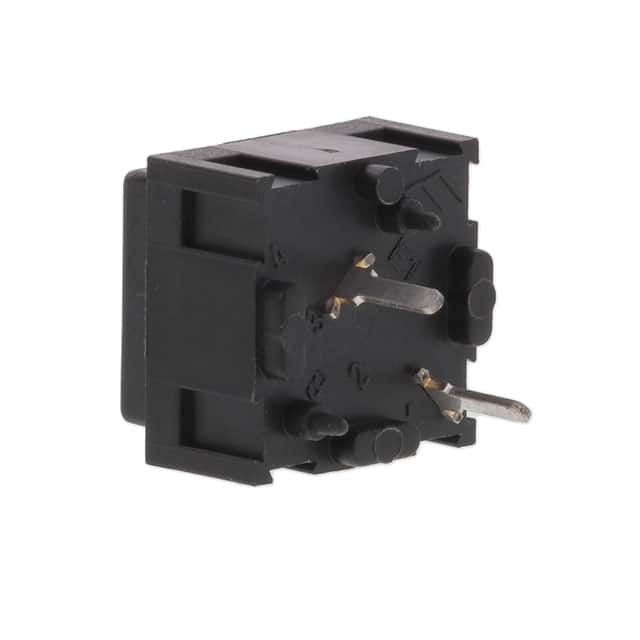 330E11BLK SWITCH PUSH SPST-NO 0.025A 50V