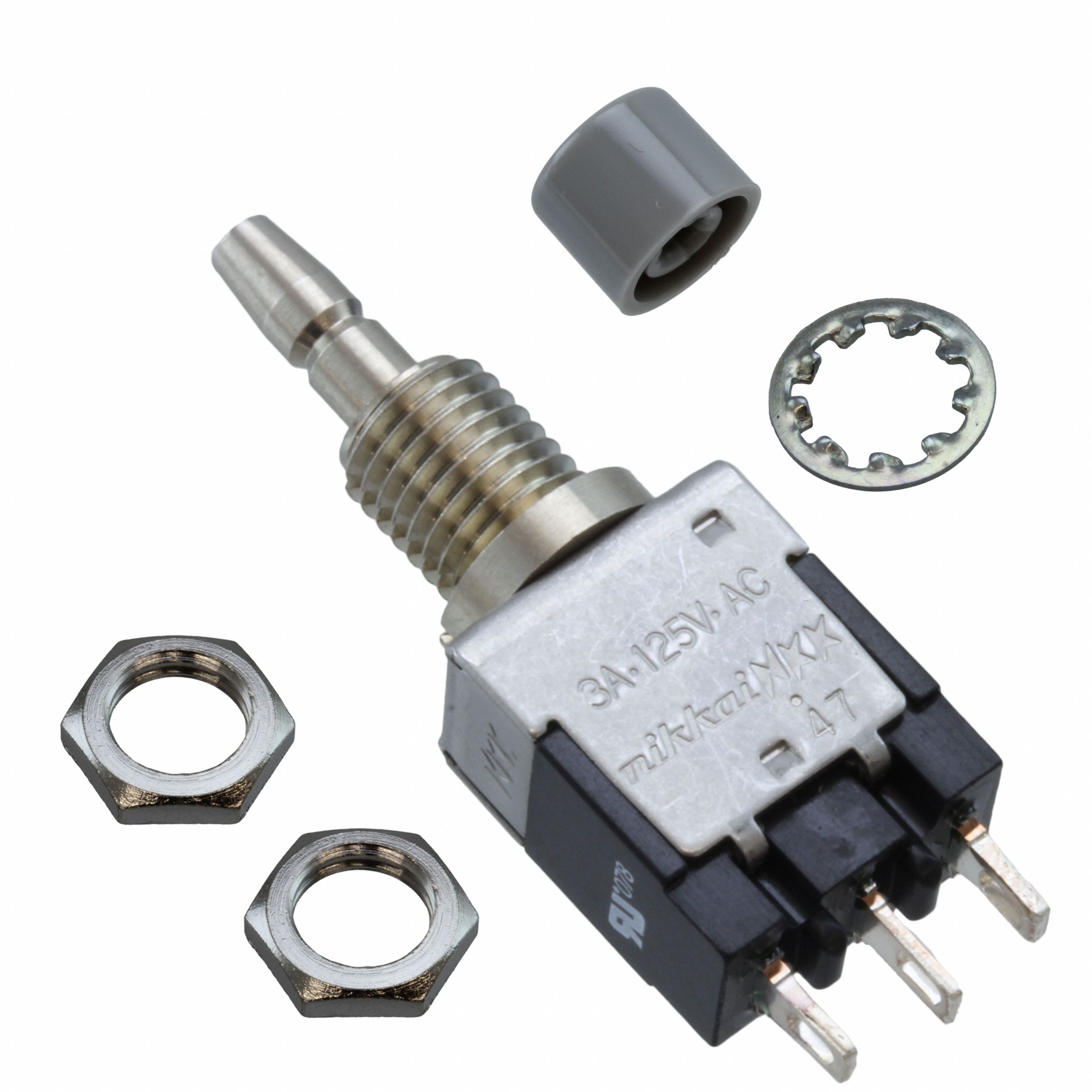 EB2011-CH SWITCH PUSHBUTTON SPDT 3A 125V