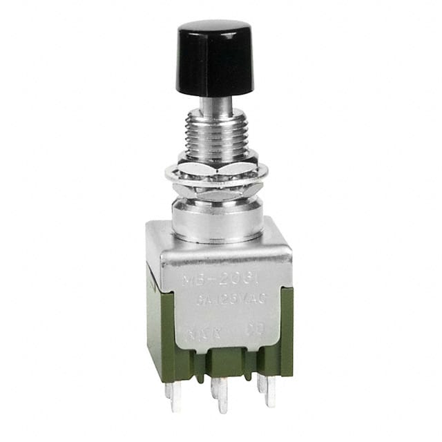 MB2061SS1W01-BA SWITCH PUSHBUTTON DPDT 6A 125V