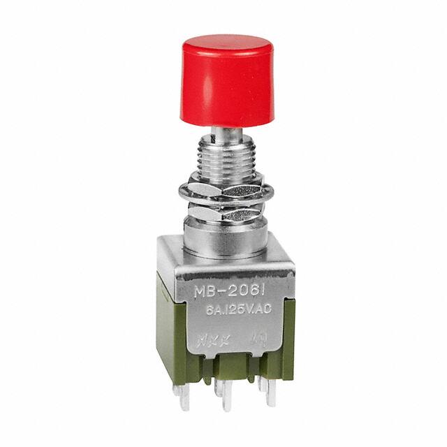 MB2061SS1W01-CC SWITCH PUSHBUTTON DPDT 6A 125V