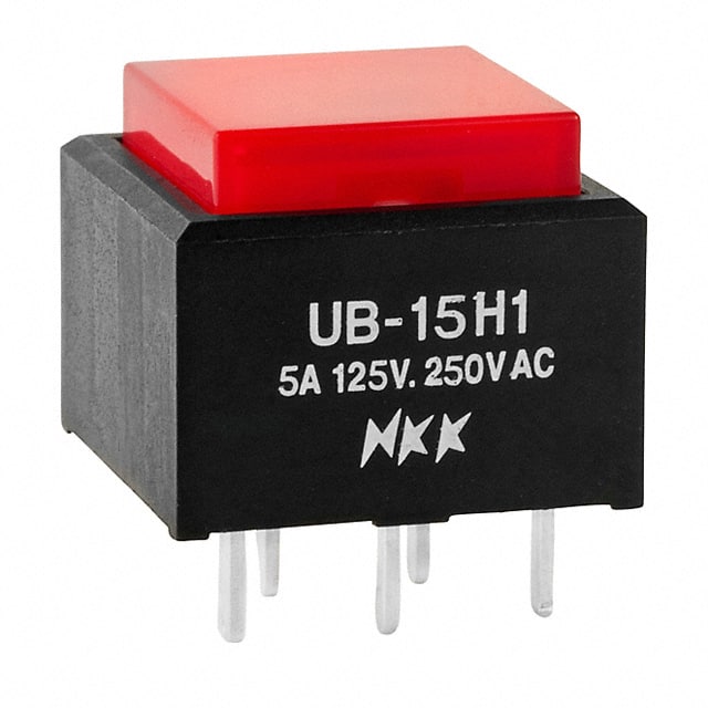 UB15SKW035C-CC SWITCH PUSHBUTTON SPDT 5A 125V