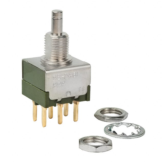 MB2461E1G03 SWITCH PUSH DPDT 0.4VA 28V