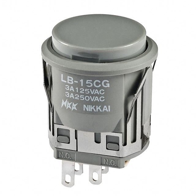 LB15CGW01-H SWITCH PUSHBUTTON SPDT 3A 125V