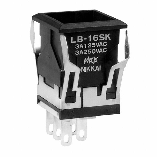 LB16SKW01 SWITCH PUSHBUTTON SPDT 3A 125V