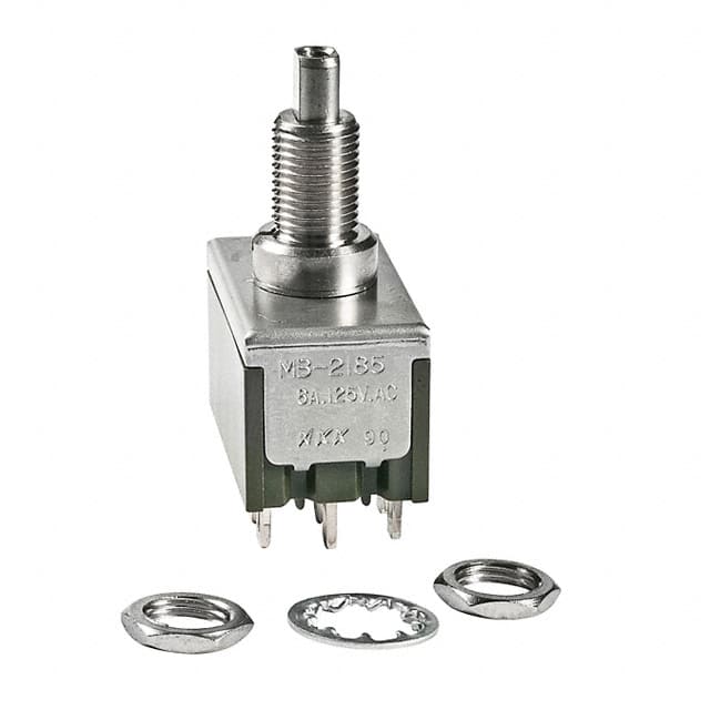 MB2185SS1W01 SWITCH PUSHBUTTON 4PDT 6A 125V