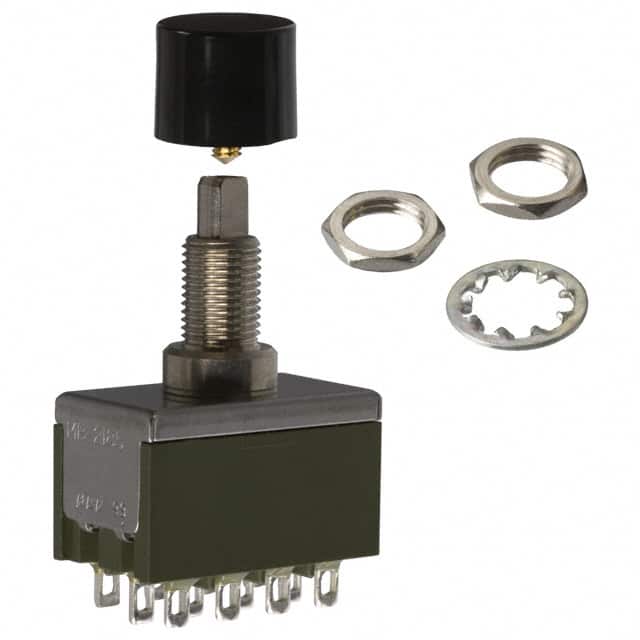 MB2185SS1W01-CA SWITCH PUSHBUTTON 4PDT 6A 125V