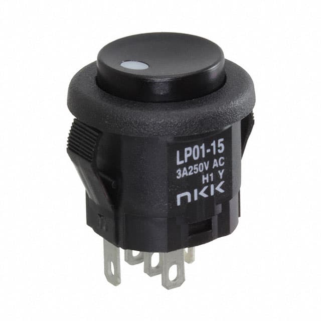 LP0115CMKW015DA SWITCH PUSHBUTTON SPDT 3A 125V