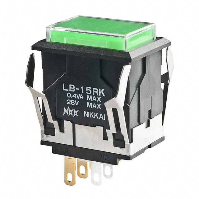 LB15RKG01-6F-JF SWITCH PUSH SPDT 0.4VA 28V