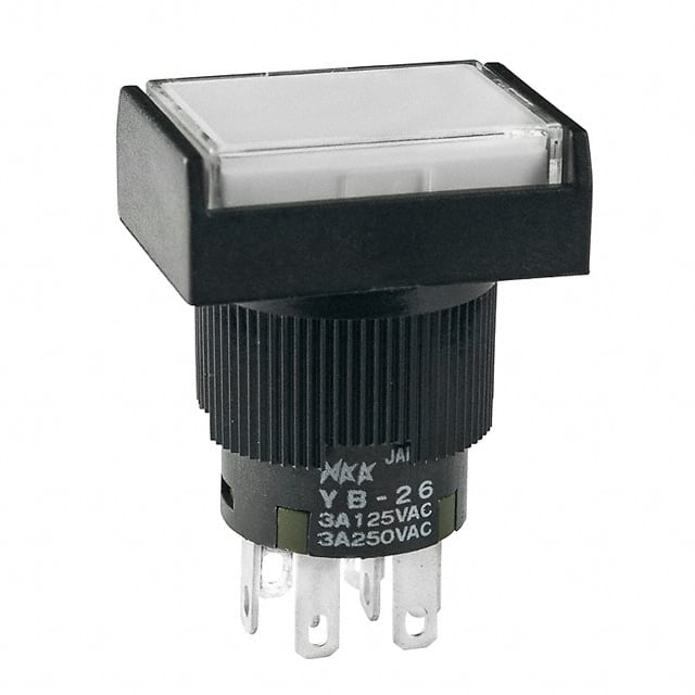 YB26RKW01-2CF12-JB SWITCH PUSHBUTTON DPDT 3A 125V