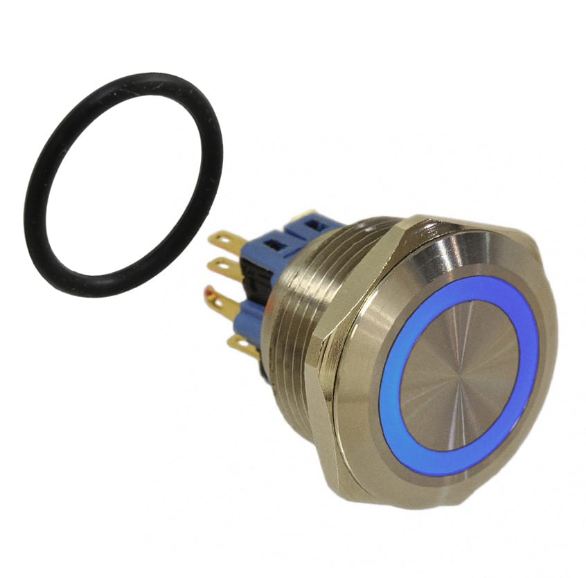 PV9F2V0SS-331 SWITCH PUSHBUTTON 4PST 2A 48V