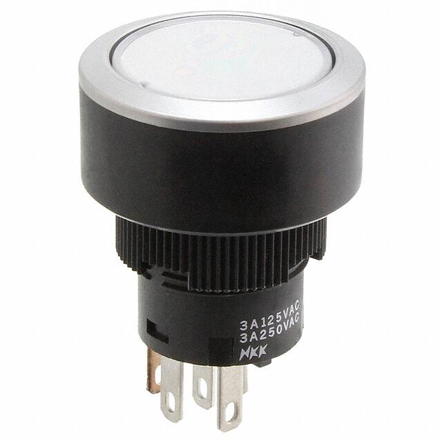 YB216CWCPW01-5C-JS SWITCH PUSHBUTTON SPDT 3A 125V