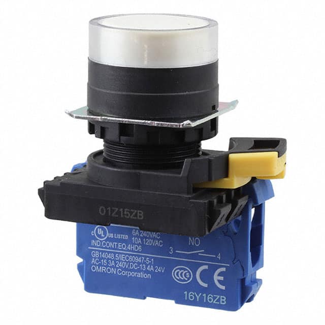 A22NN-MGM-NWA-G100-NN SWITCH PUSH SPST-NO 10A 120V
